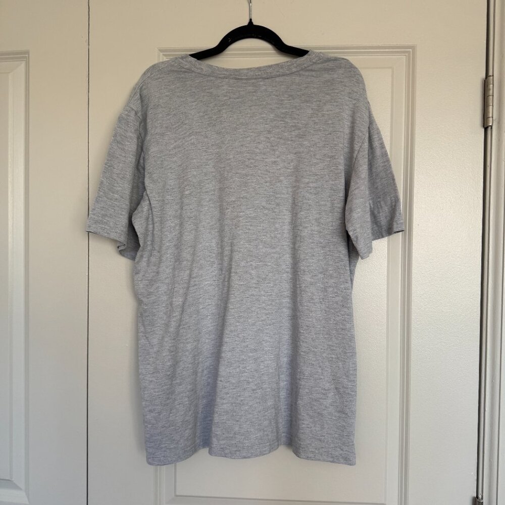 Vintage Coca-Cola Embroidered Heather Gray Tee Plus Size 14W/16W - Picture 5 of 5
